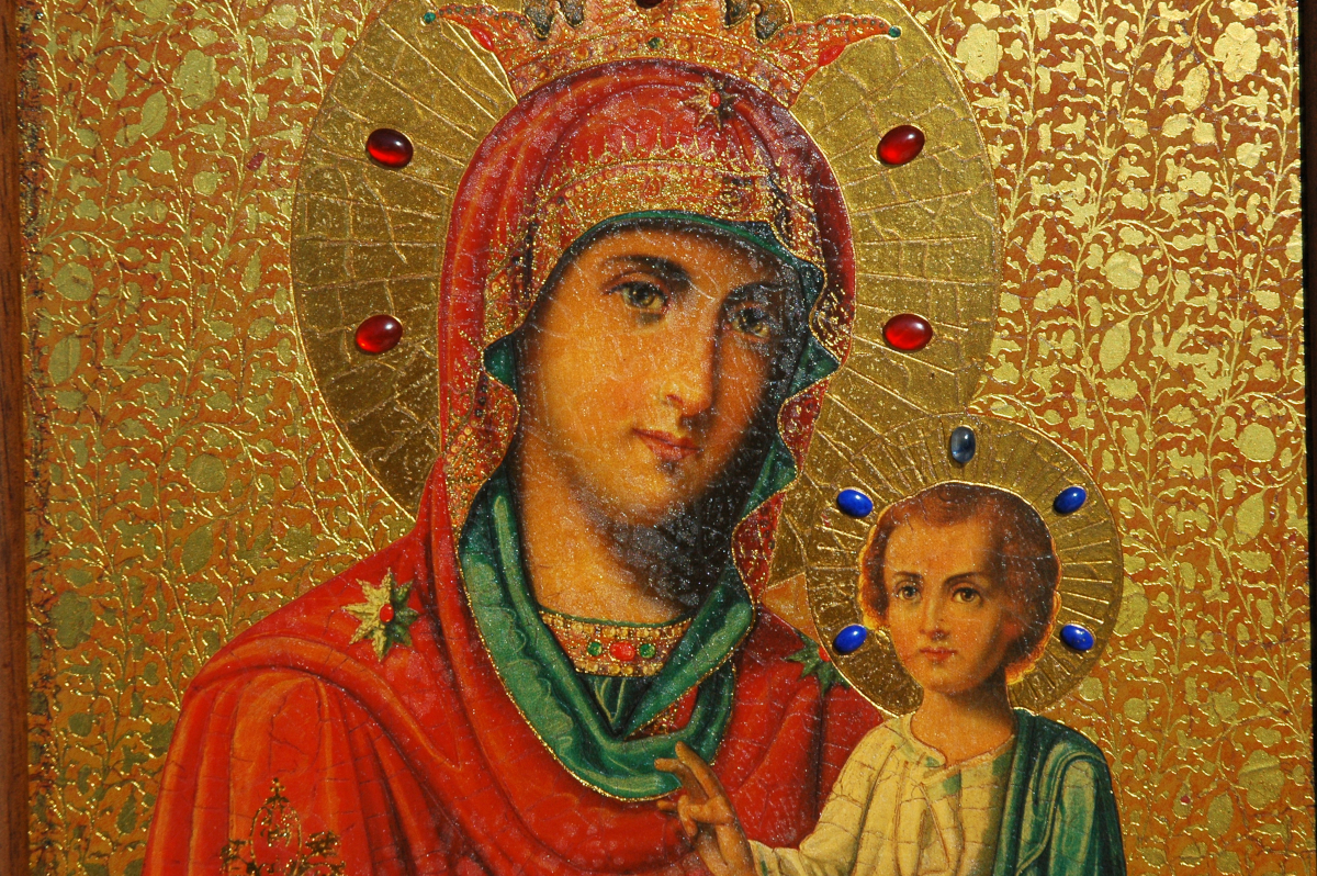 Ikone  1  Teilansicht Sveta Bogoritza