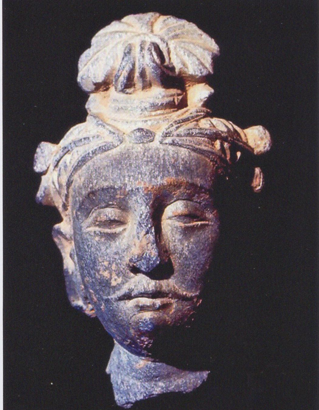 Kopf eines  Bodhisattva