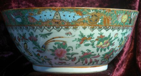 tung chih schuessel siehe nr.20 aussenbemalung