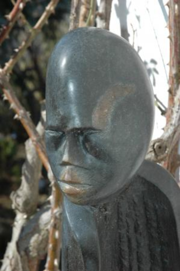 Skulptur Der Seher (Teilansicht)